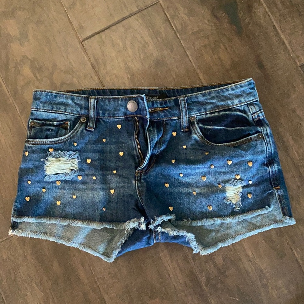 2” denim Nordstrom shorts